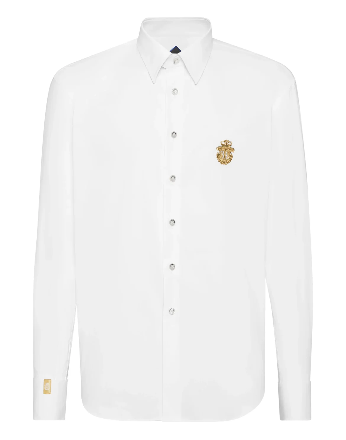 Shirt Gold Cut LS/Milano Crest, цвет: Белый