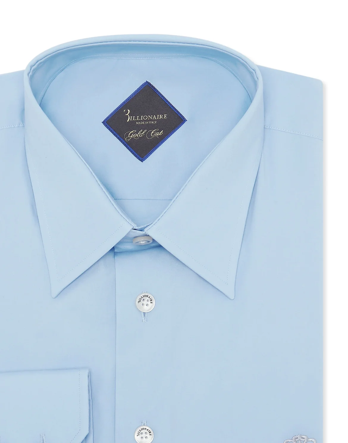Shirt Gold Cut LS/Milano Crest, цвет: Синий