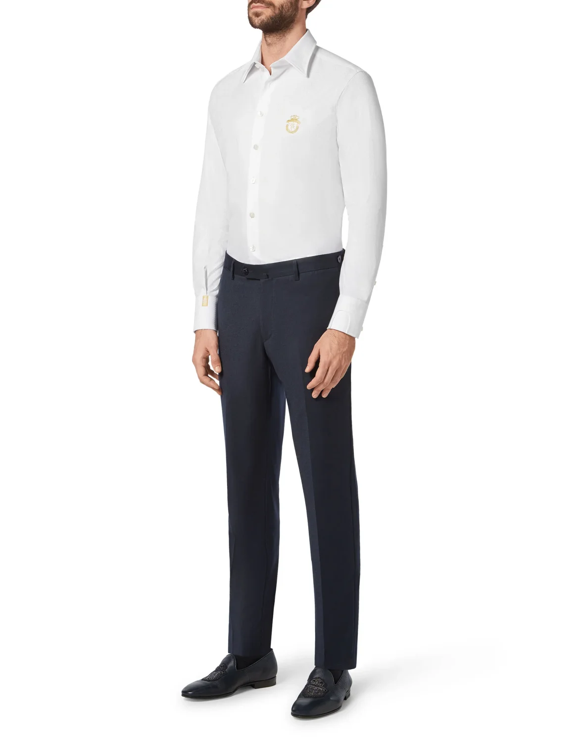 Shirt Silver Cut LS/Milano Crest, цвет: Белый