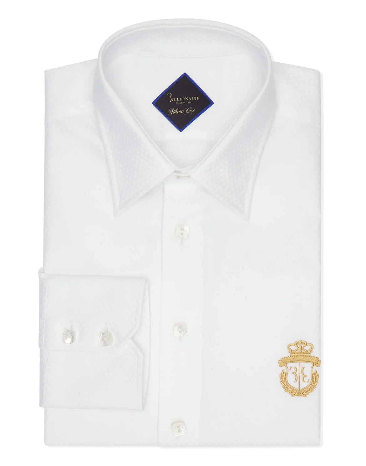 Shirt Silver Cut LS/Milano Crest, цвет: Белый