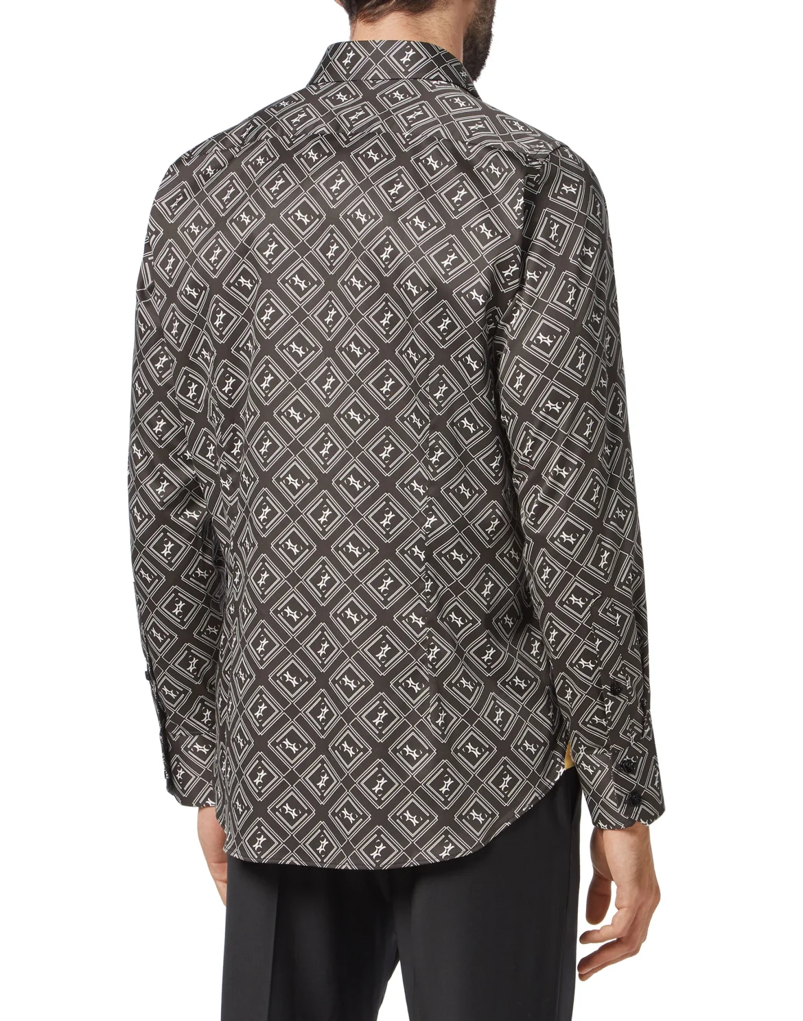 Shirt Silver Cut LS/Milano Crest, цвет: Черный
