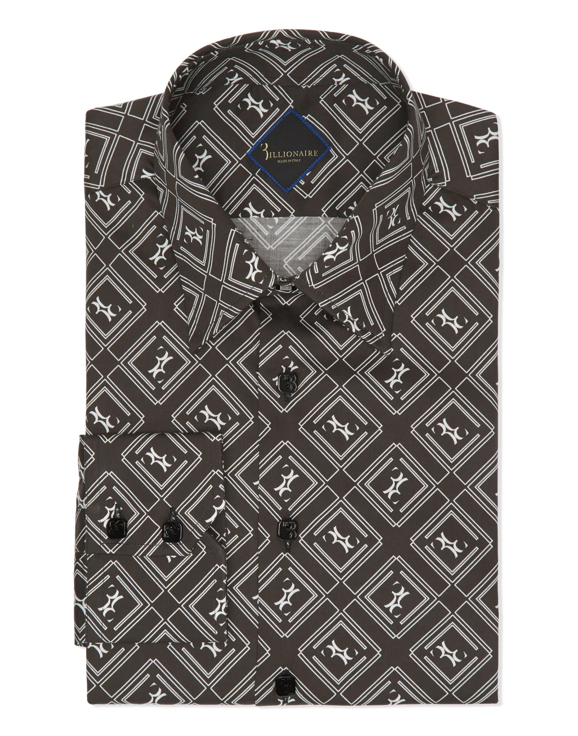 Shirt Silver Cut LS/Milano Crest, цвет: Черный