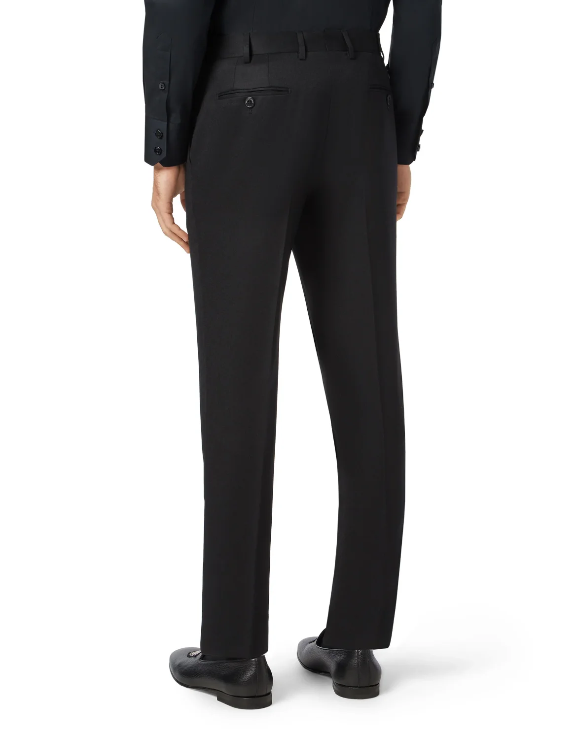Long Trousers Regular Fit Crest, цвет: Черный