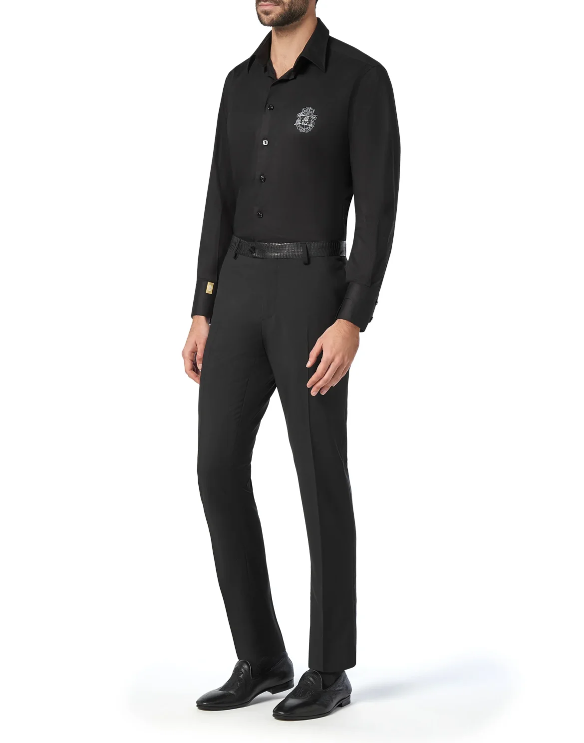 Trousers Tailored Fit Luxury, цвет: Черный