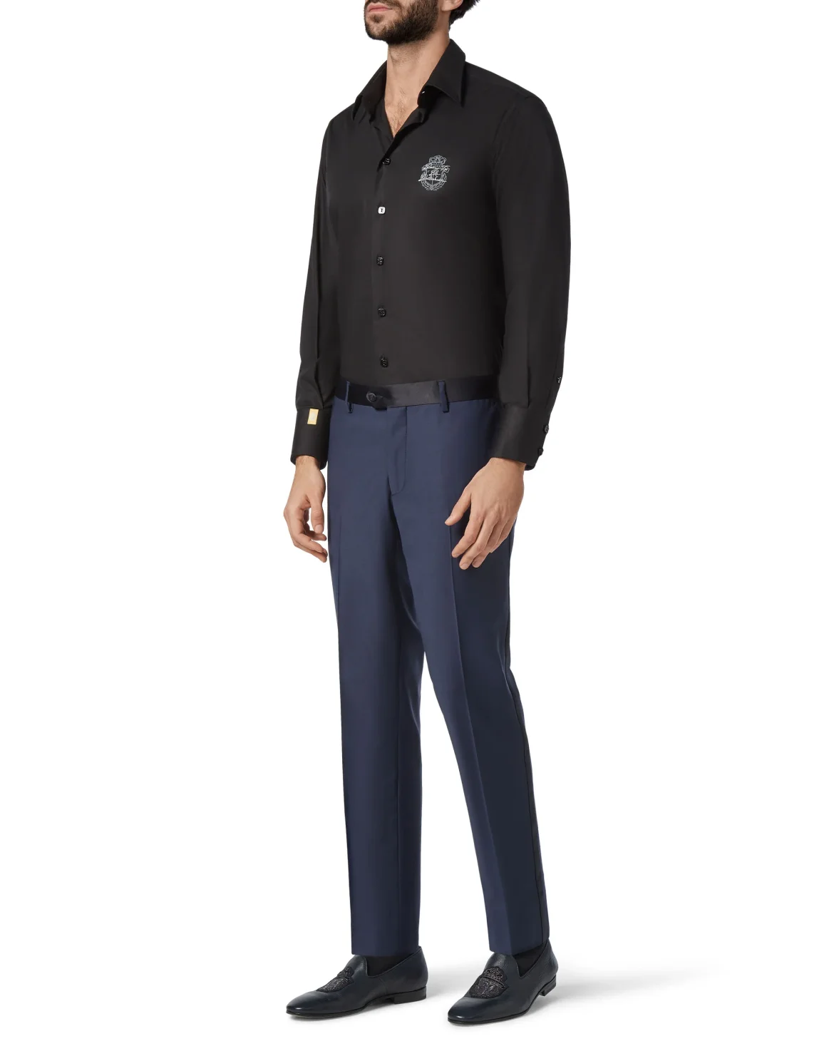 Trousers Tailored Fit, цвет: Синий