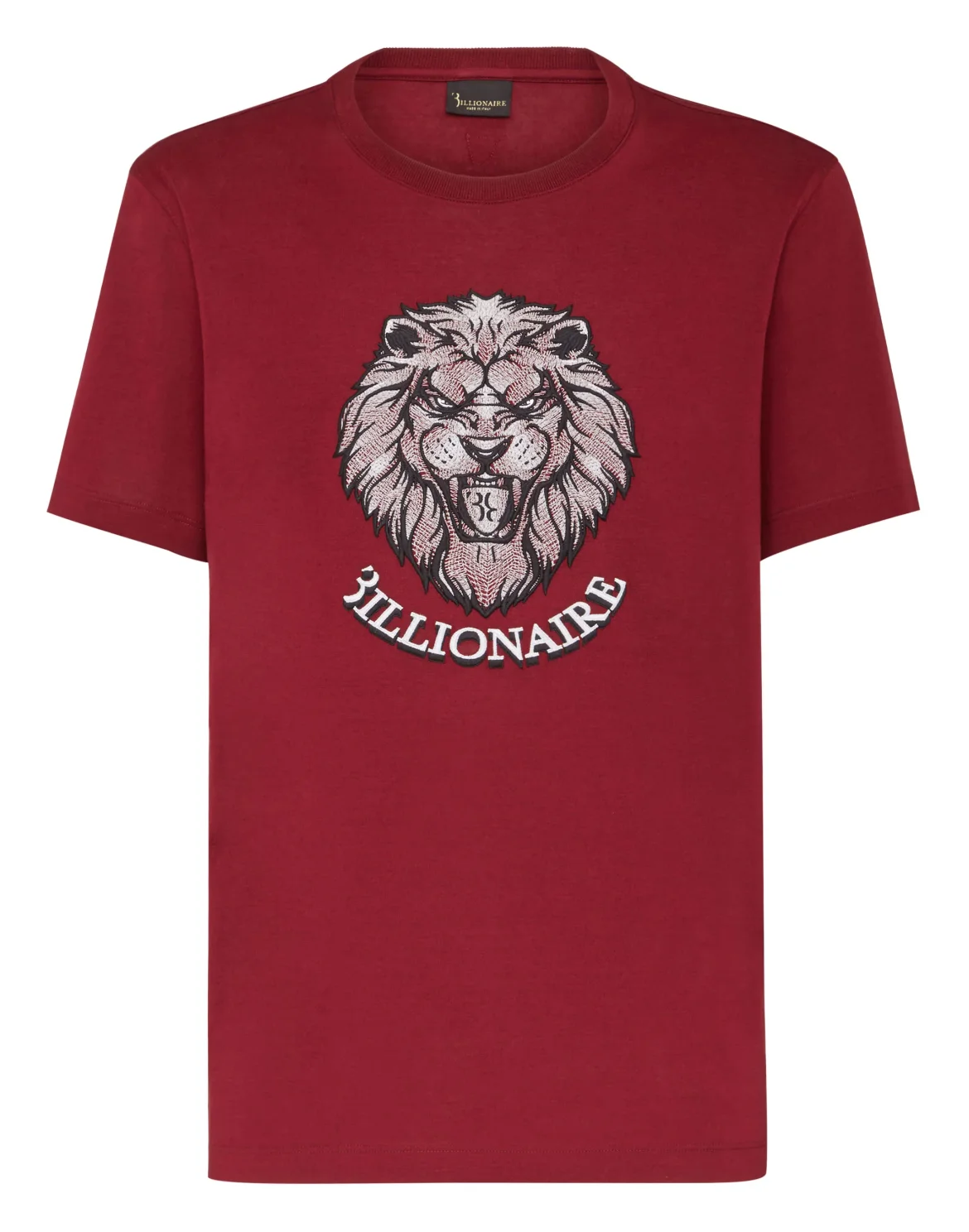 T-shirt Round Neck SS Lion, цвет: Красный