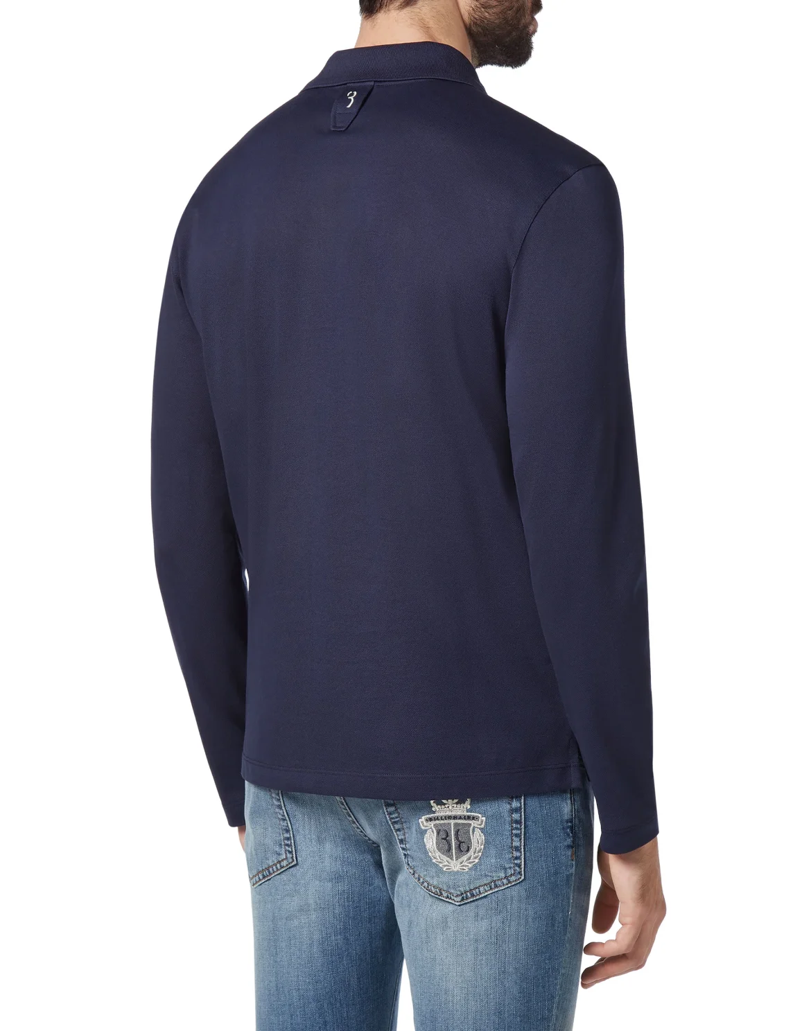 Polo shirt LS Lion, цвет: Синий