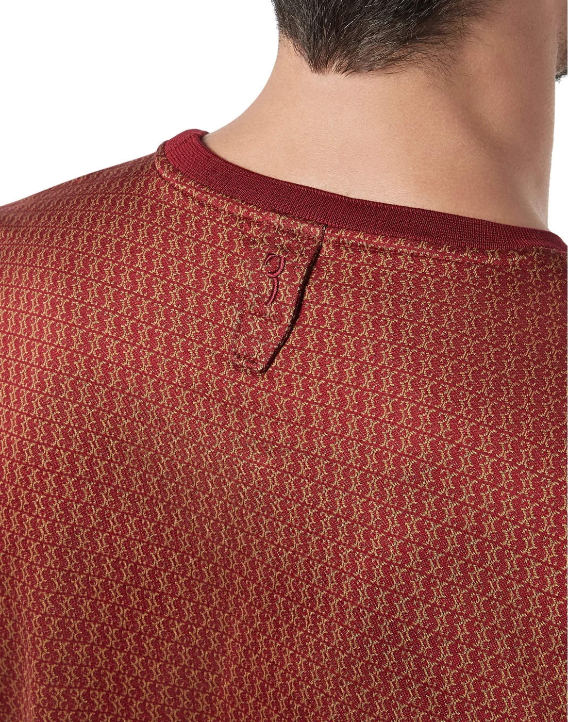 T-shirt Round Neck SS All over BB, цвет: Красный