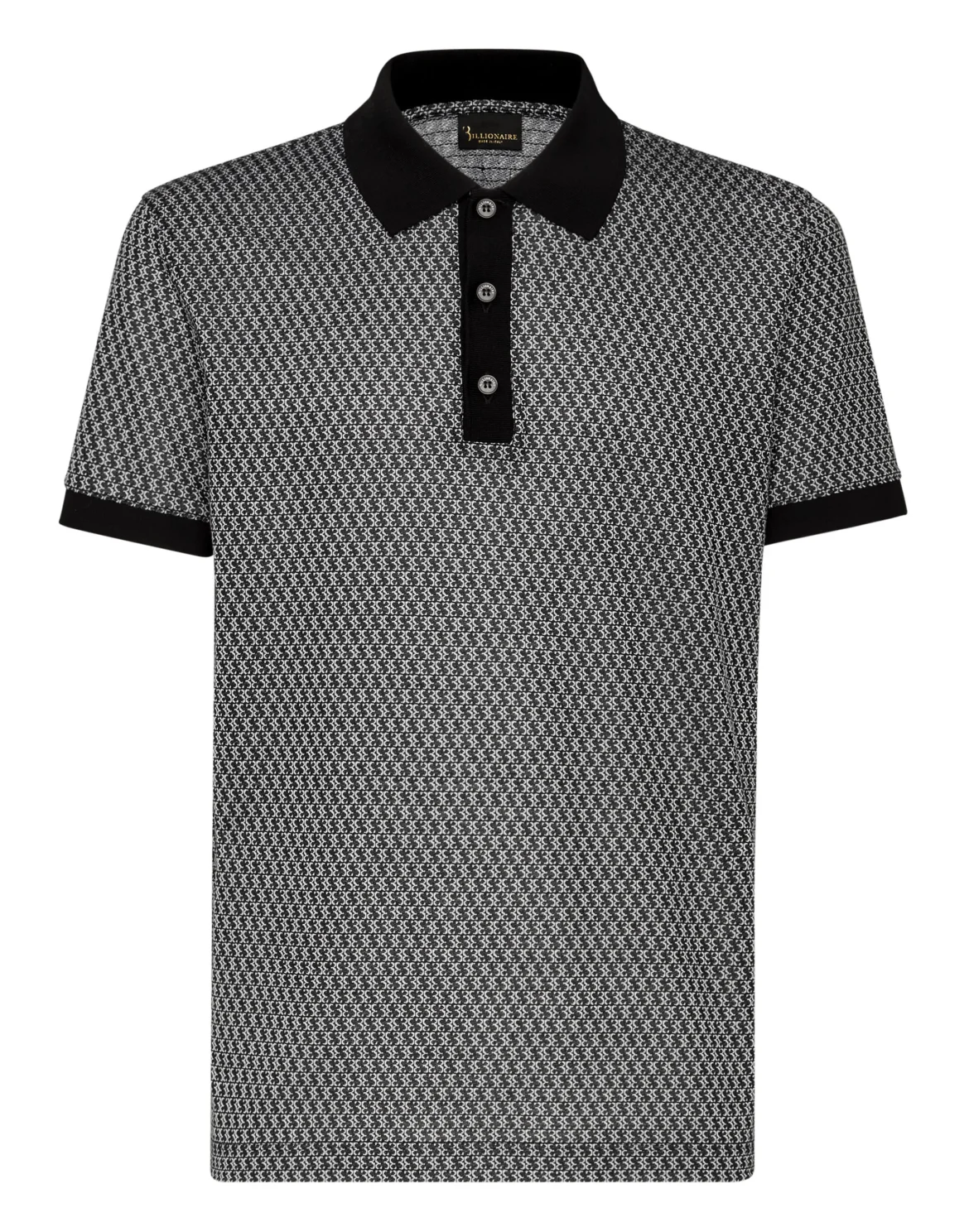 Polo shirt SS All over BB, цвет: Черный