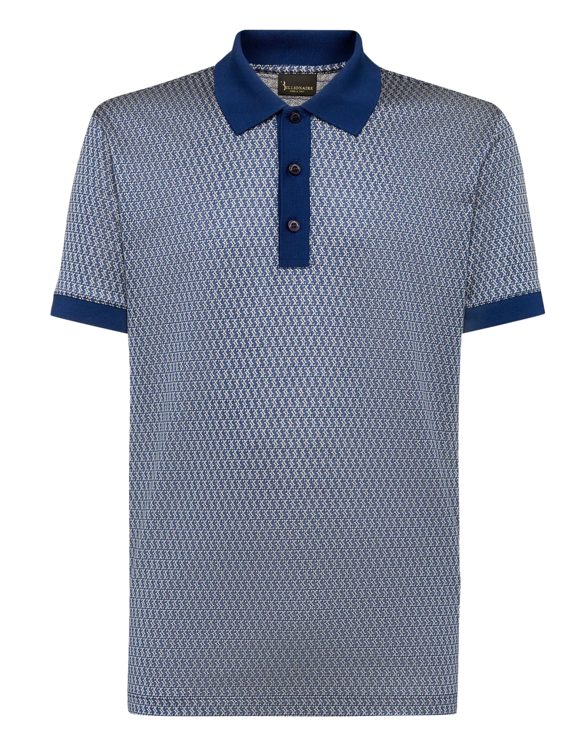 Polo shirt SS All over BB, цвет: Синий