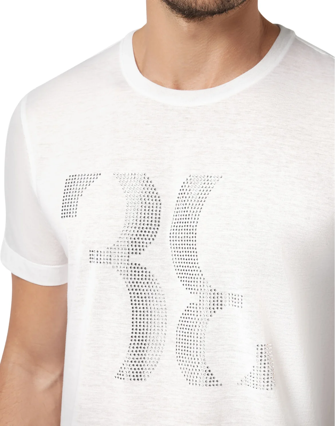 T-shirt Round Neck SS Double B, цвет: Белый