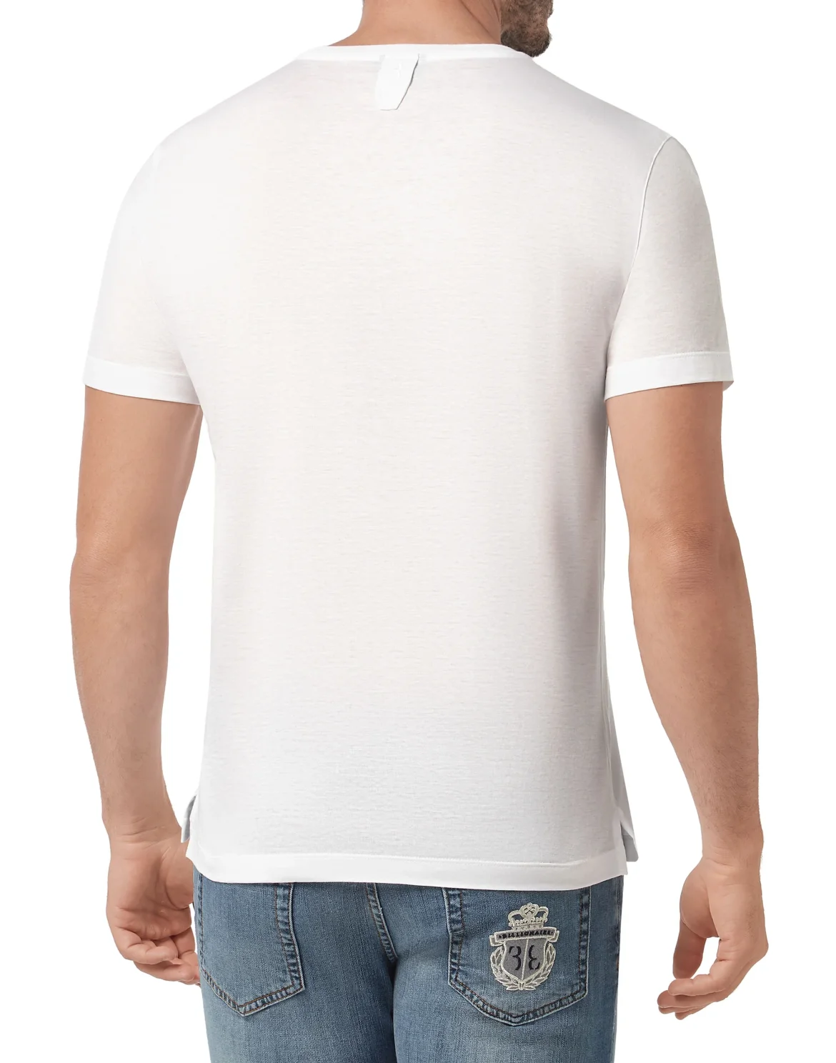 T-shirt Round Neck SS Double B, цвет: Белый