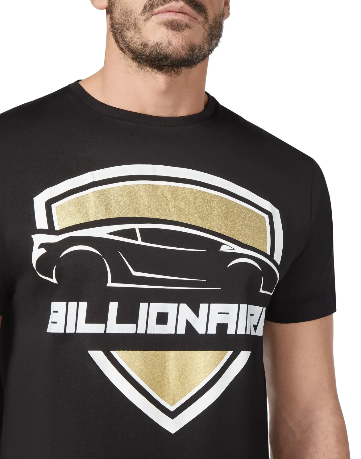 T-shirt Round Neck SS Cars Racing, цвет: Черный