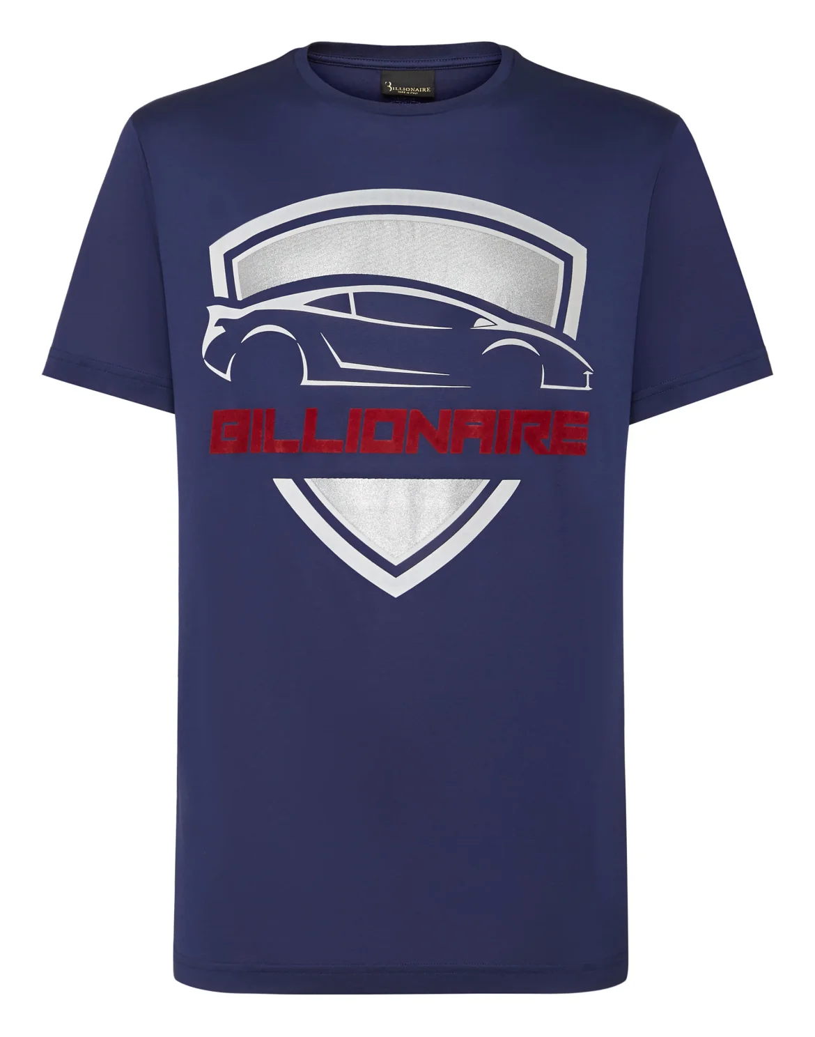 T-shirt Round Neck SS Cars Racing, цвет: Синий