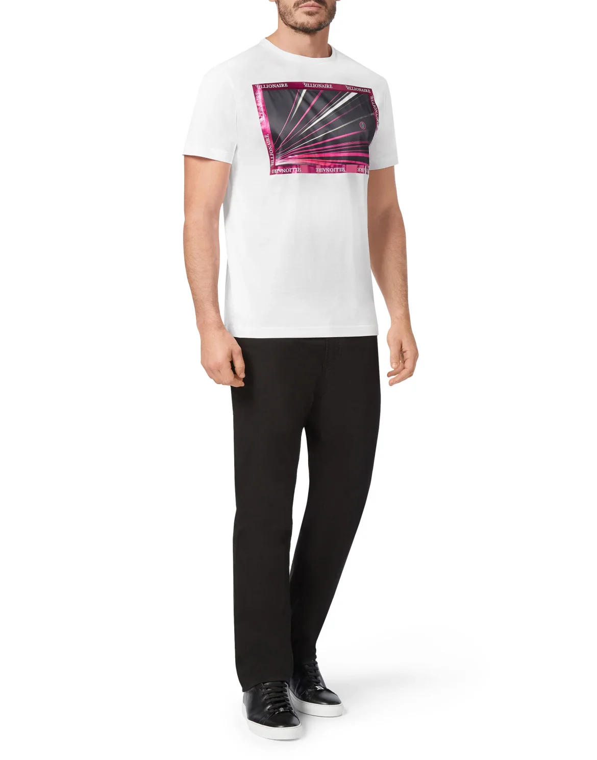 T-shirt Round Neck SS Cars Racing, цвет: Белый