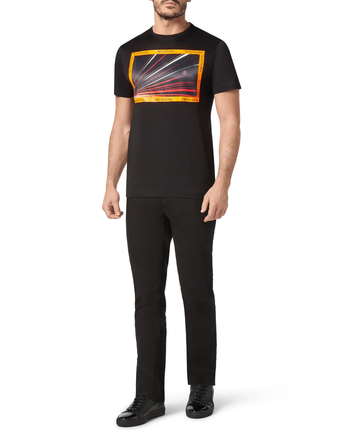 T-shirt Round Neck SS Cars Racing, цвет: Черный