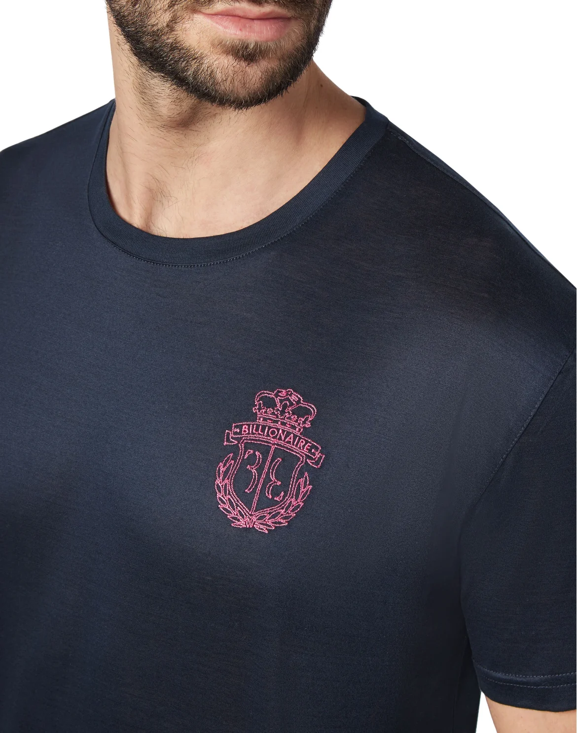 T-shirt Round Neck SS Crest, цвет: Синий