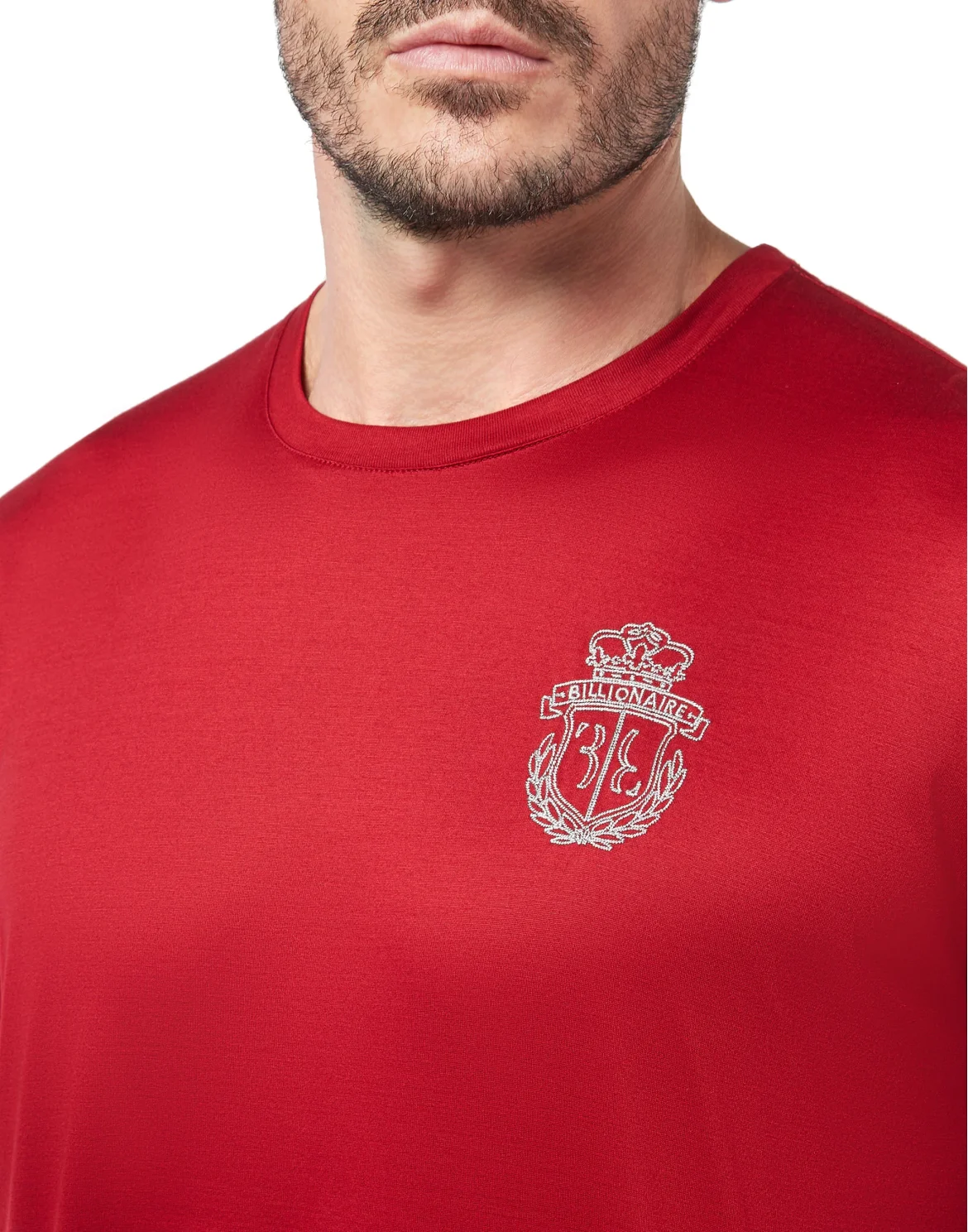 T-shirt Round Neck SS Crest, цвет: Красный