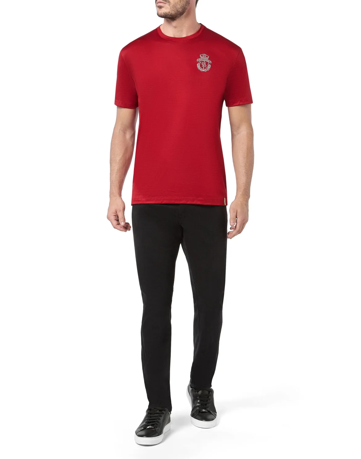 T-shirt Round Neck SS Crest, цвет: Красный