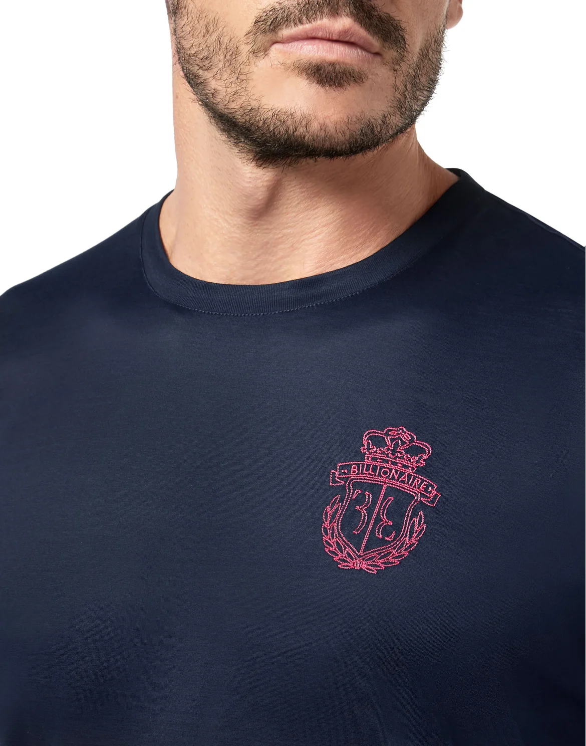 T-shirt Round Neck LS Crest, цвет: Синий