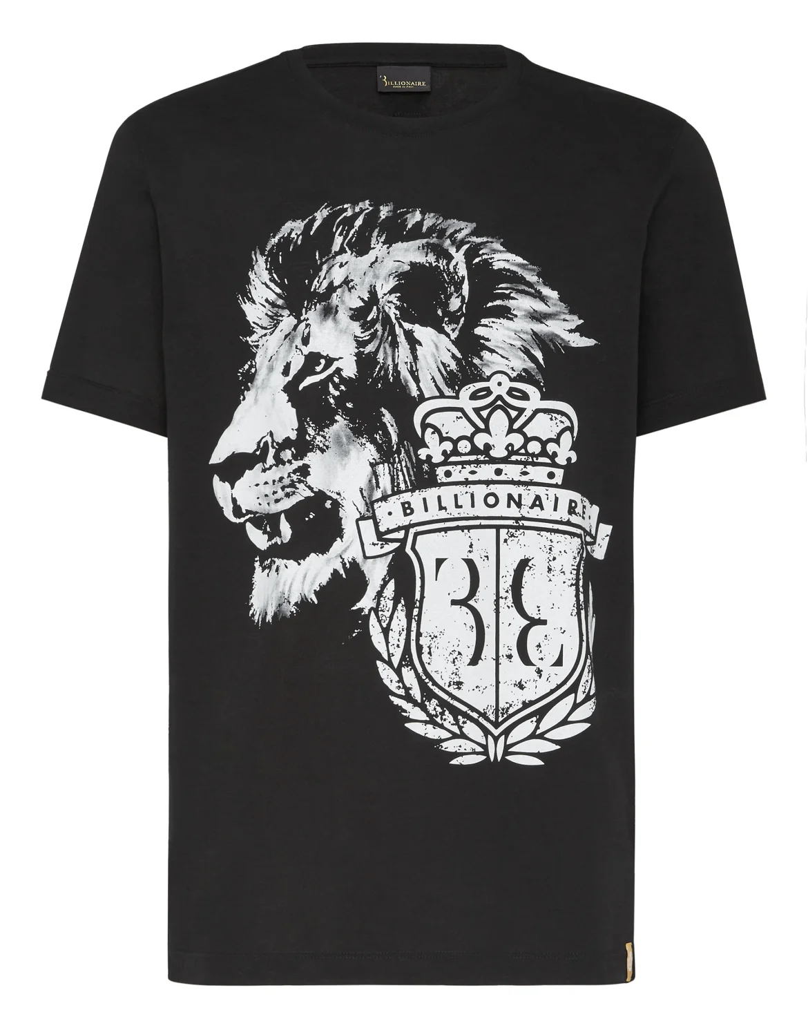 T-shirt Round Neck SS Lion, цвет: Черный