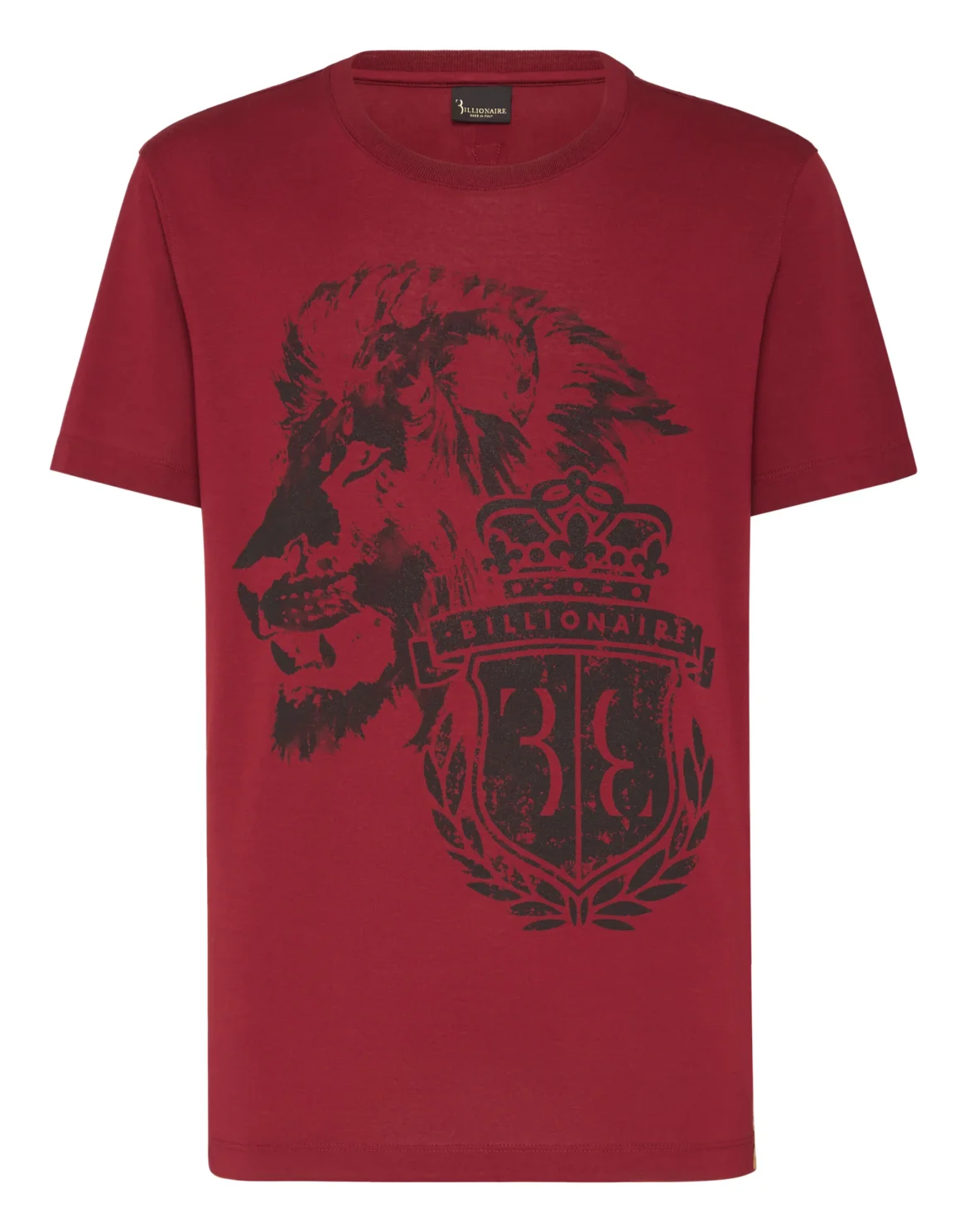 T-shirt Round Neck SS Lion, цвет: Красный