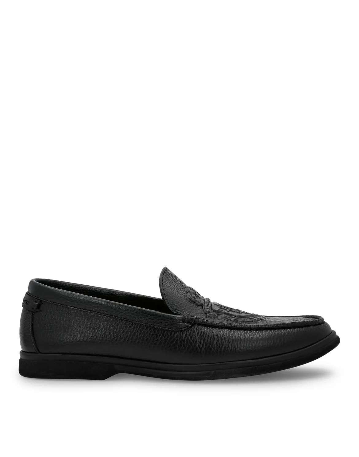 Moccasin Embossed Crest, цвет: Черный