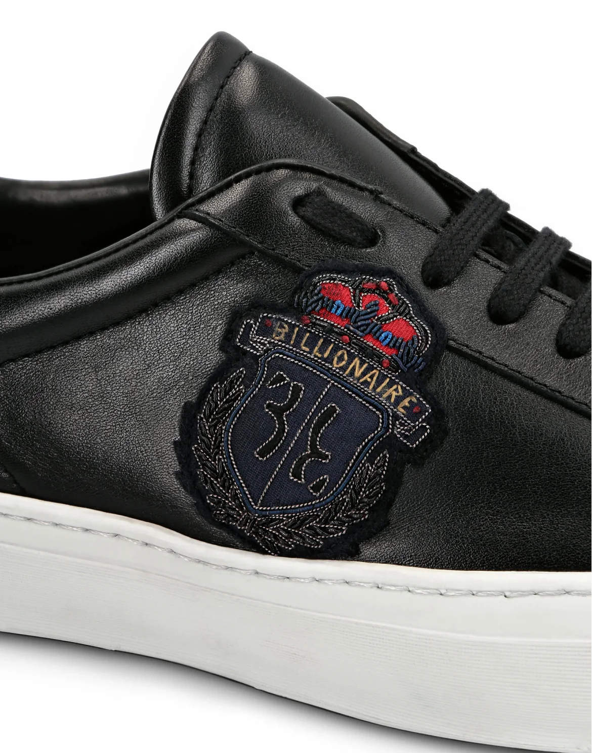 Lo-Top Sneakers Crest, цвет: Черный