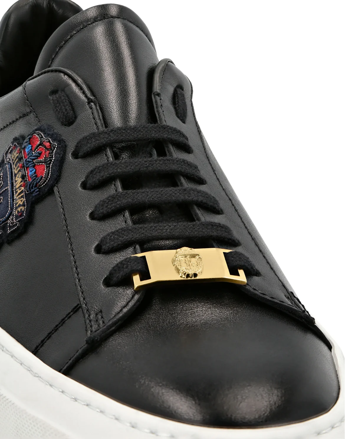Lo-Top Sneakers Crest, цвет: Черный