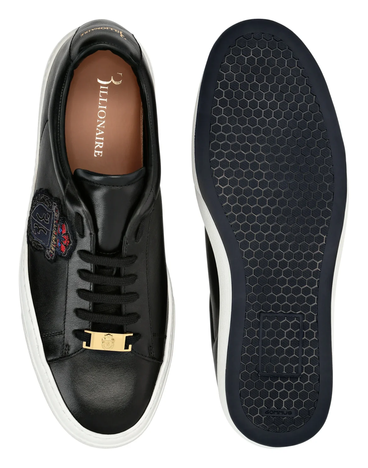 Lo-Top Sneakers Crest, цвет: Черный