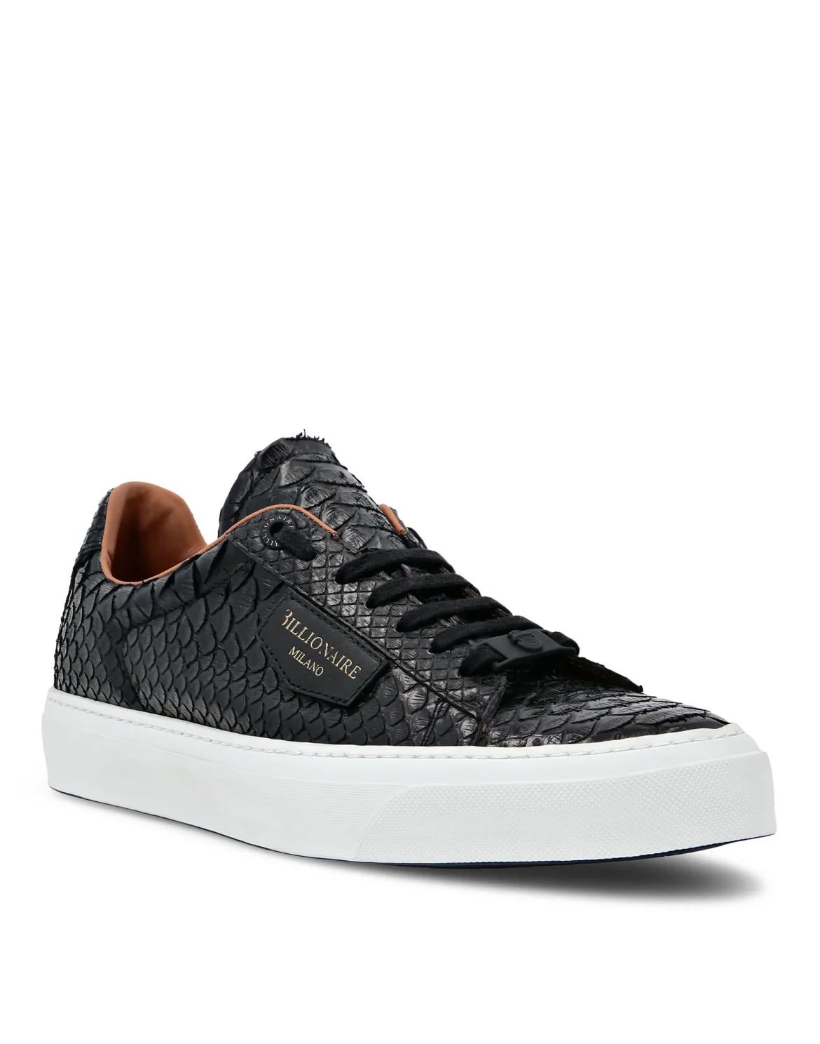 Python Lo-Top Sneakers Luxury, цвет: Черный