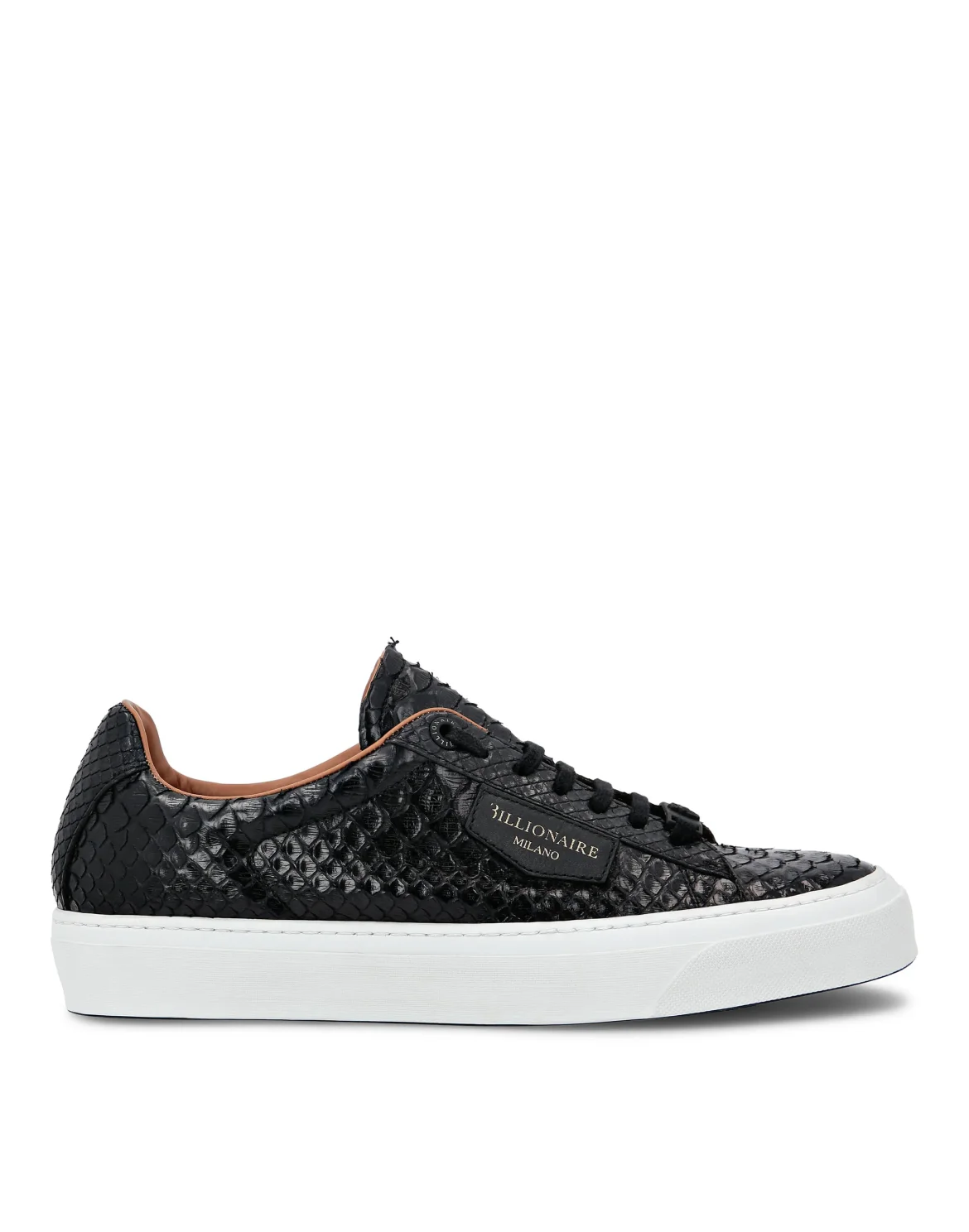 Python Lo-Top Sneakers Luxury, цвет: Черный