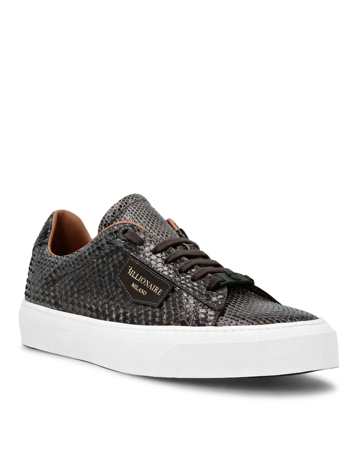 Python Lo-Top Sneakers Luxury, цвет: Зеленый