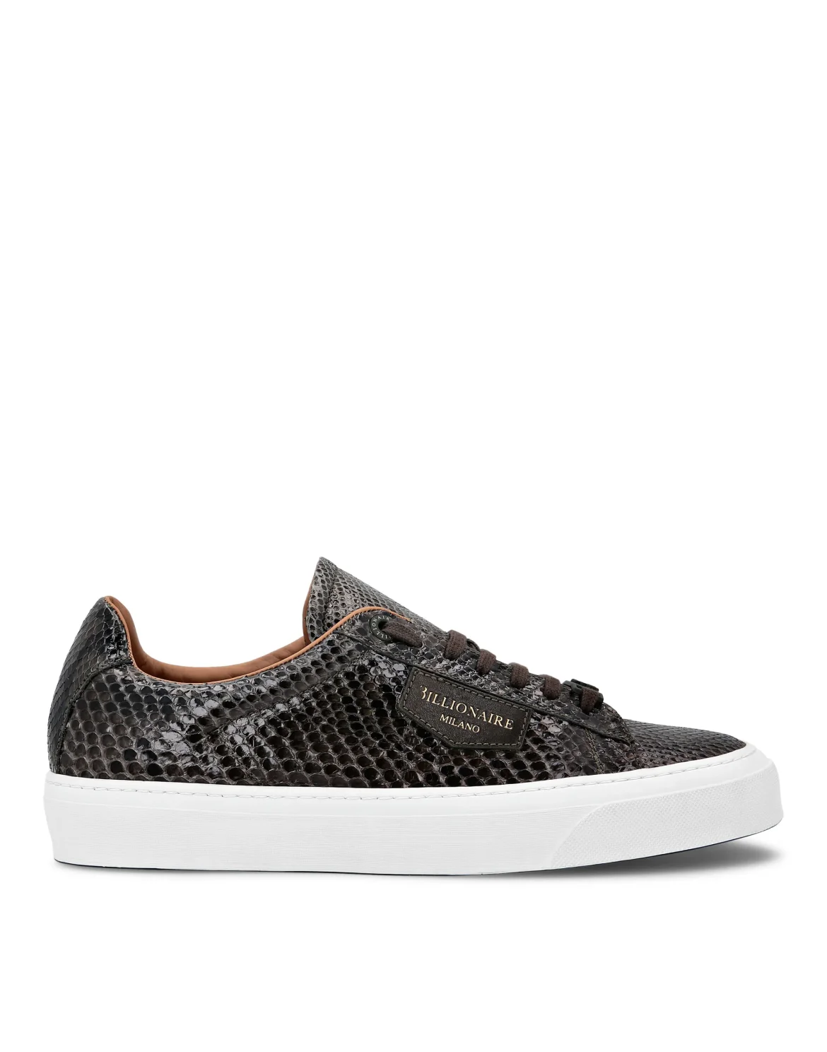 Python Lo-Top Sneakers Luxury, цвет: Зеленый