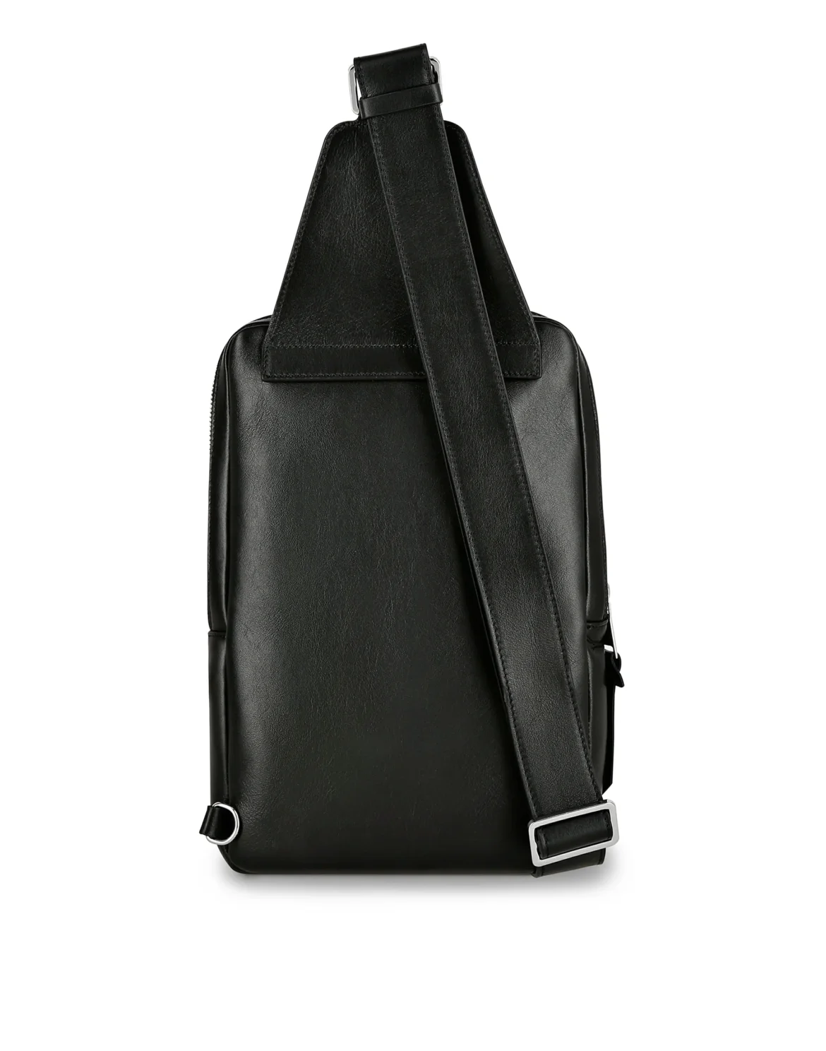 Leather Cross Body Istitutional, цвет: Черный