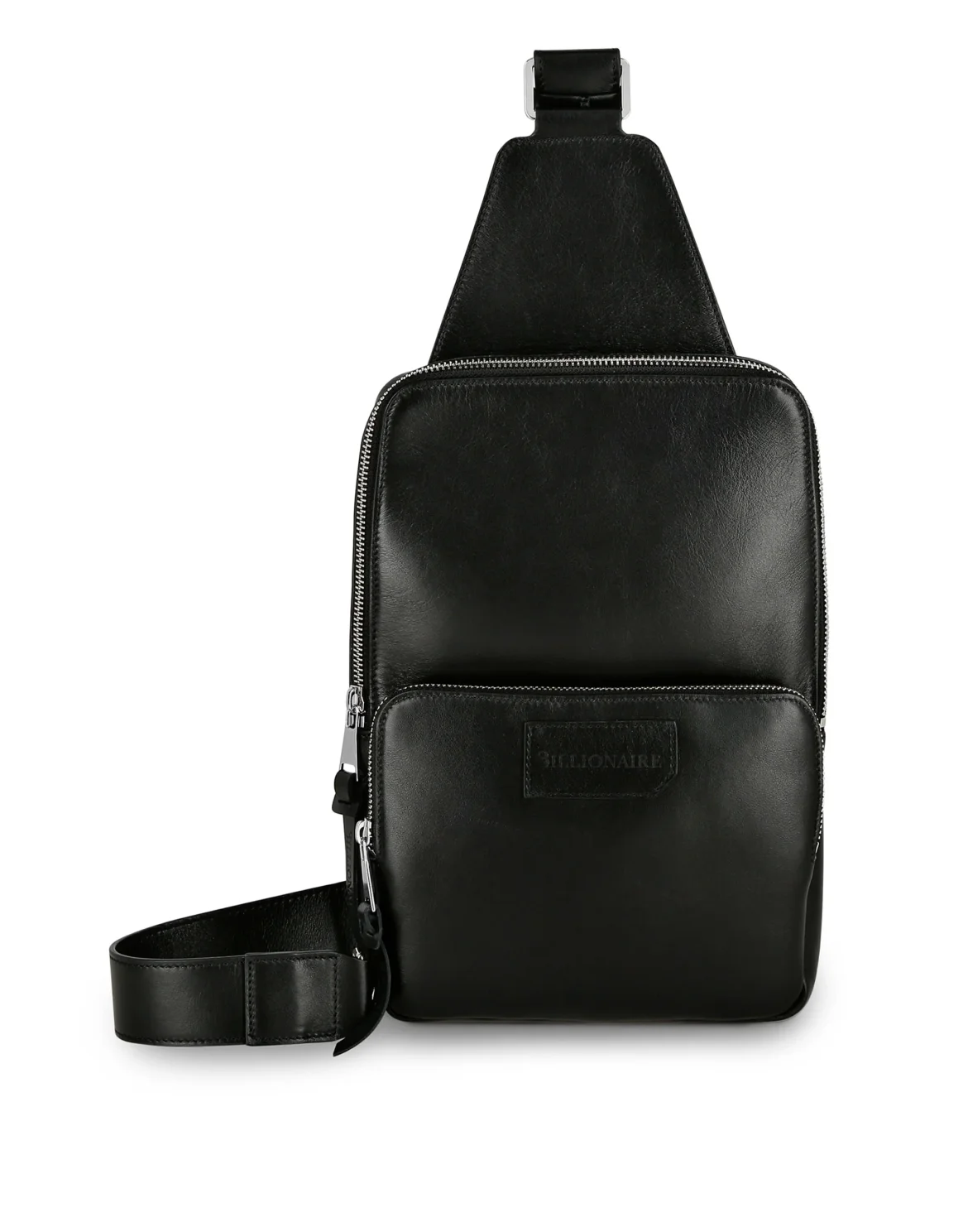 Leather Cross Body Istitutional, цвет: Черный