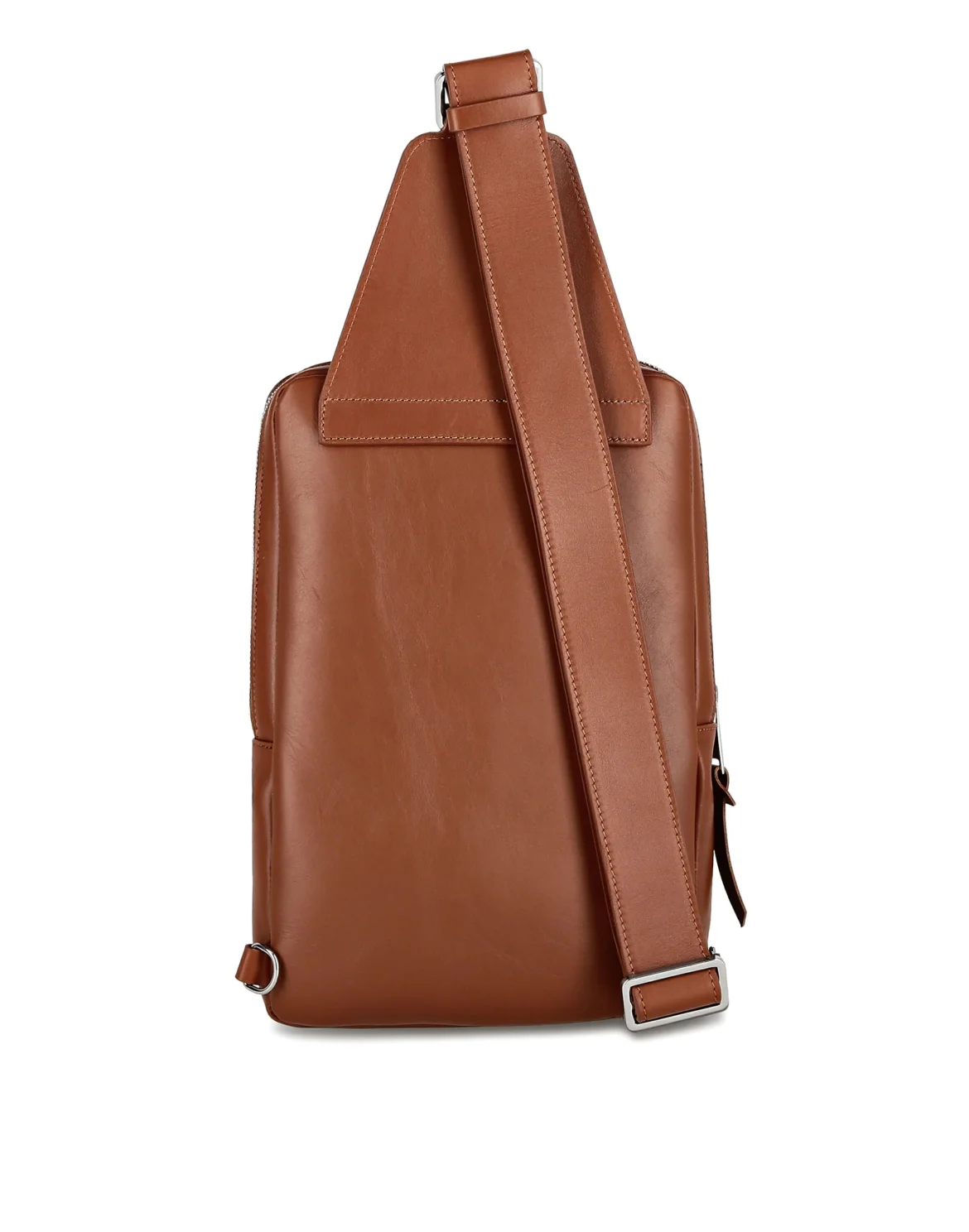Leather Cross Body Istitutional, цвет: Коричневый