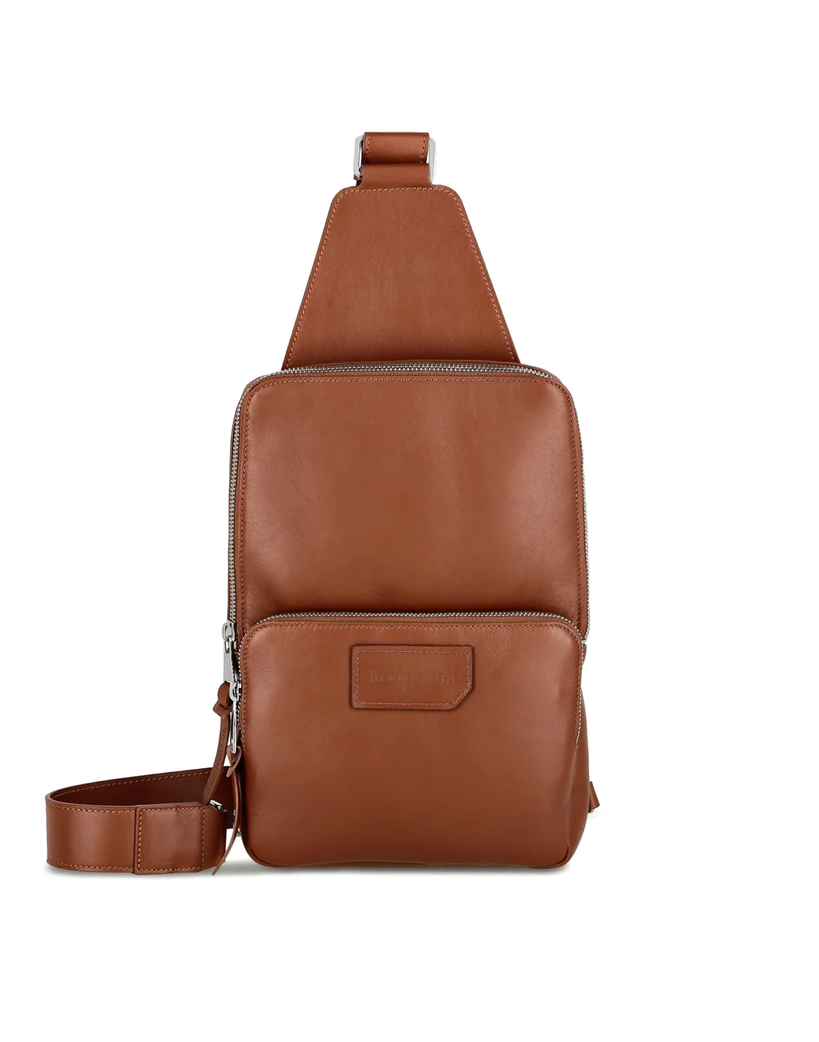 Leather Cross Body Istitutional, цвет: Коричневый
