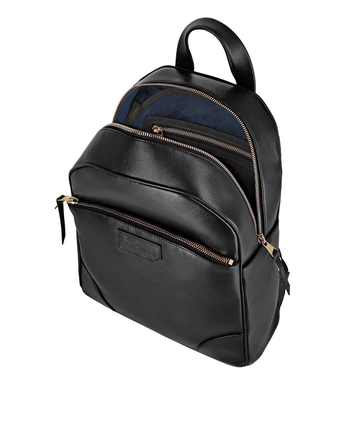 Leather Backpack Istitutional, цвет: Черный