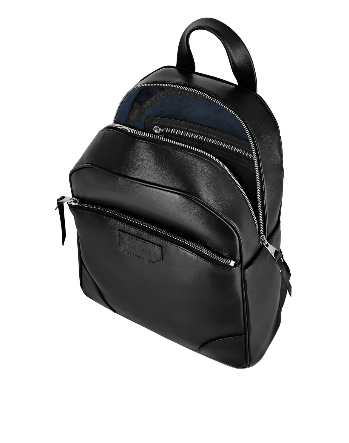 Leather Backpack Istitutional, цвет: Черный
