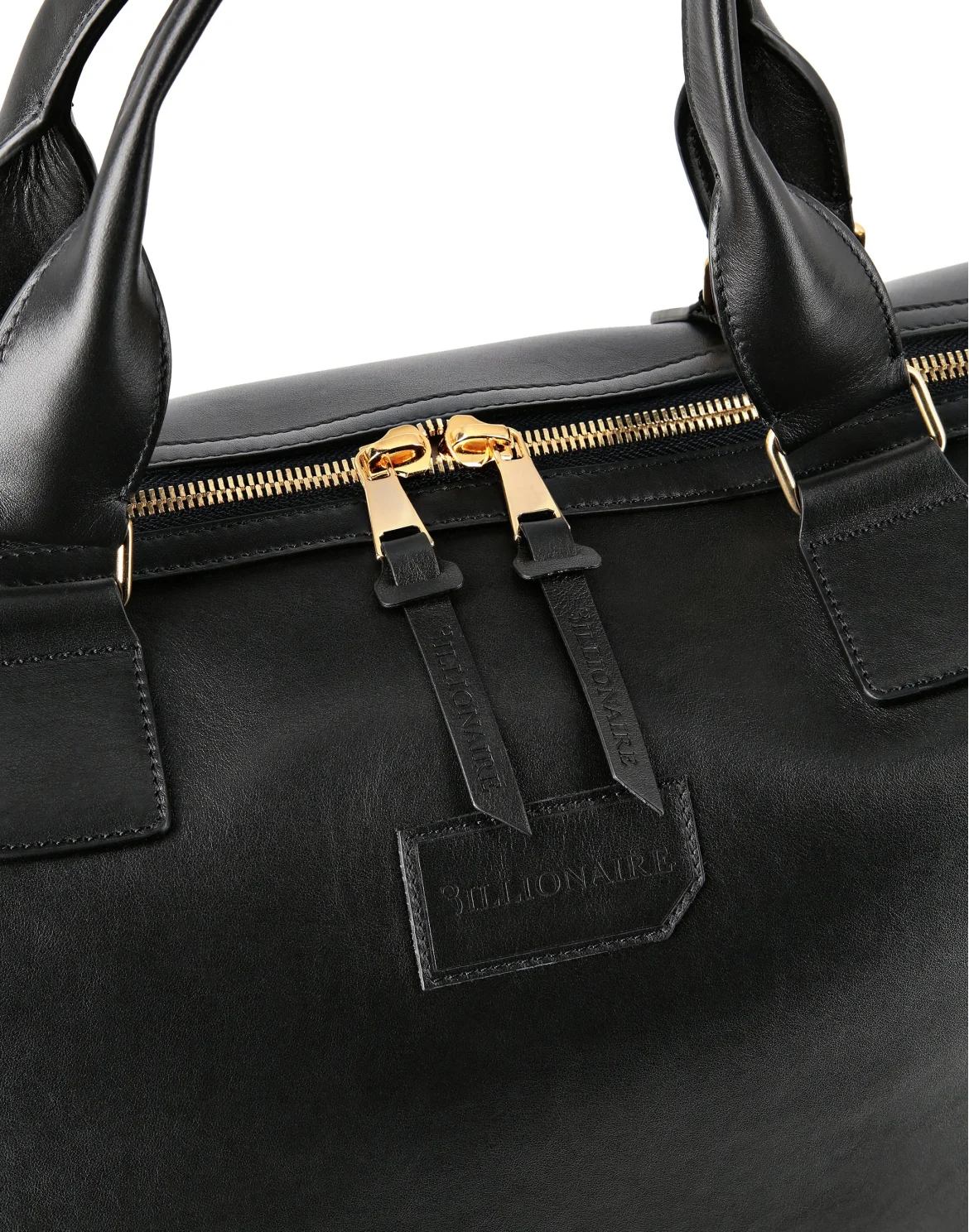 Leather Big Travel Bag Istitutional, цвет: Черный