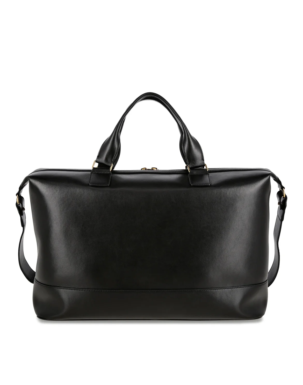 Leather Big Travel Bag Istitutional, цвет: Черный