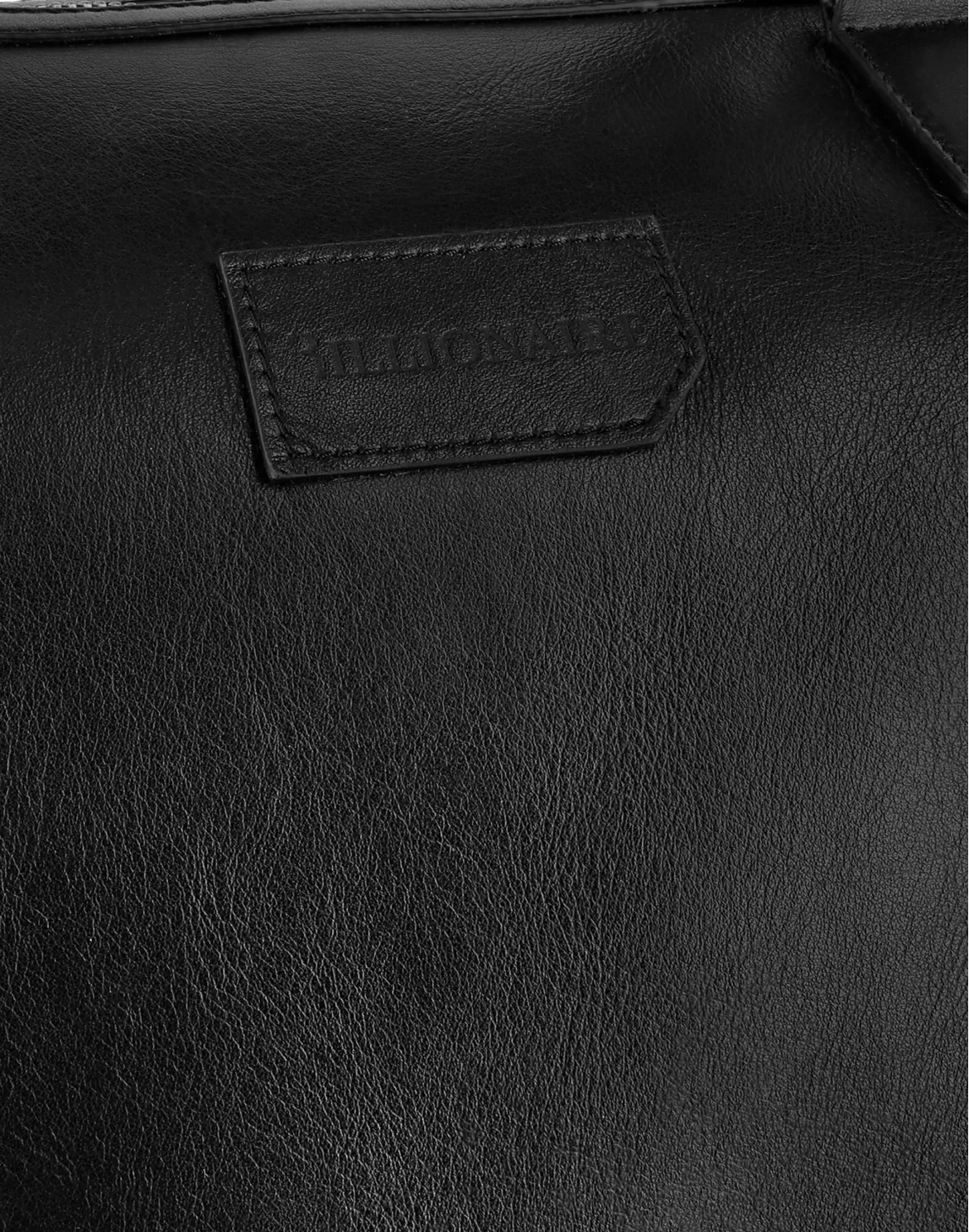 Leather Big Travel Bag Istitutional, цвет: Черный