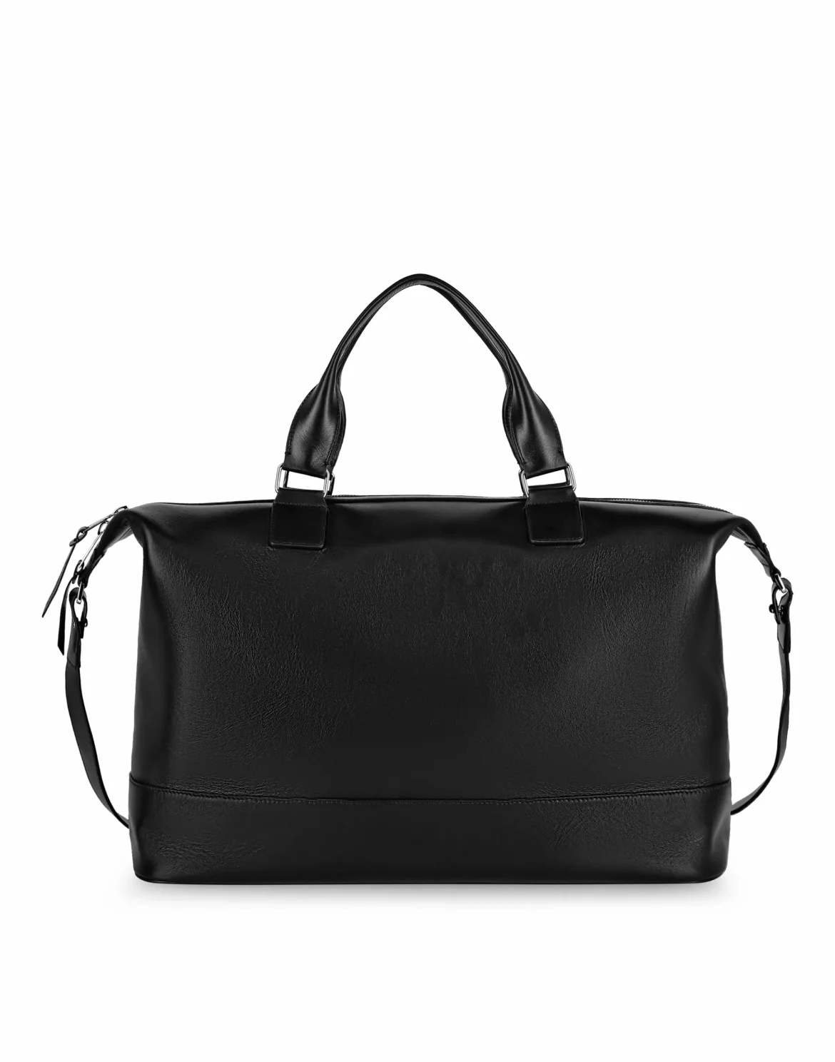 Leather Big Travel Bag Istitutional, цвет: Черный