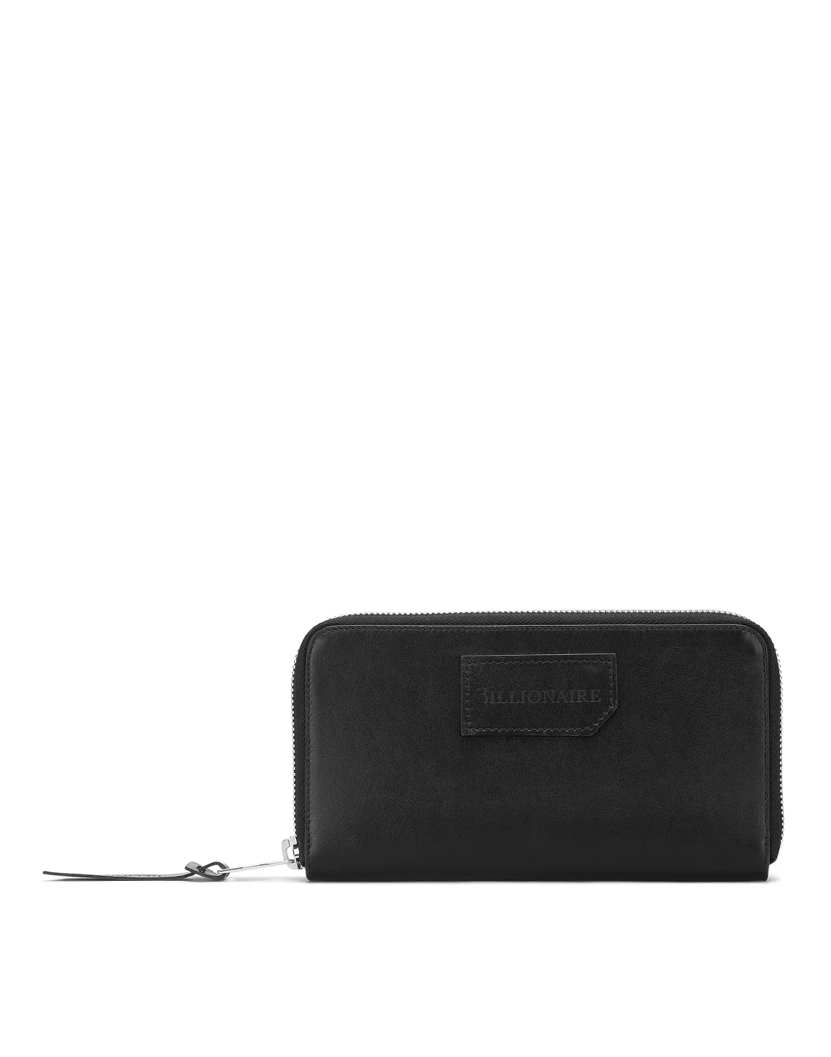 Leather L-zip around Istitutional, цвет: Черный