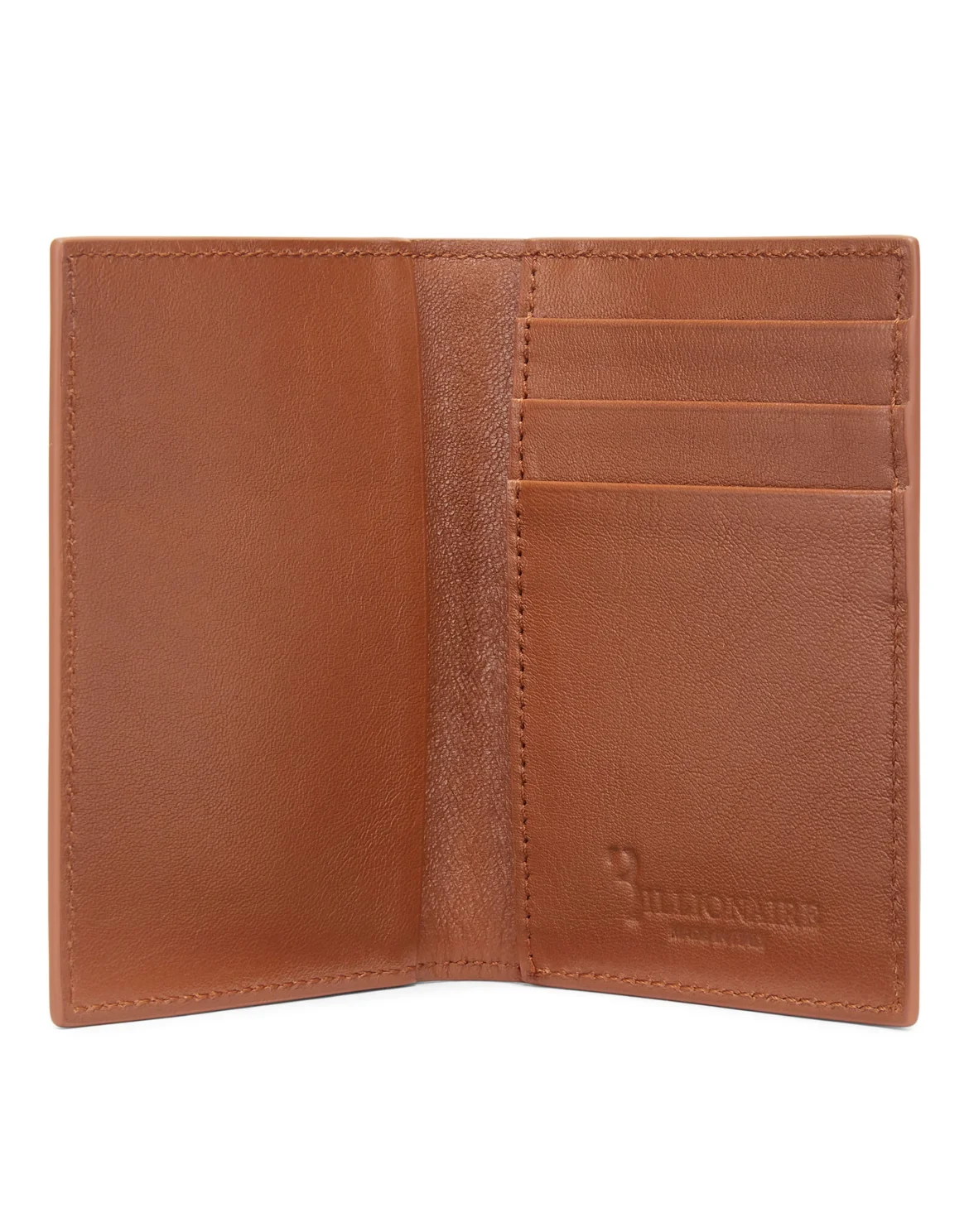 Leather Credit Cards Holder Istitutional, цвет: Коричневый