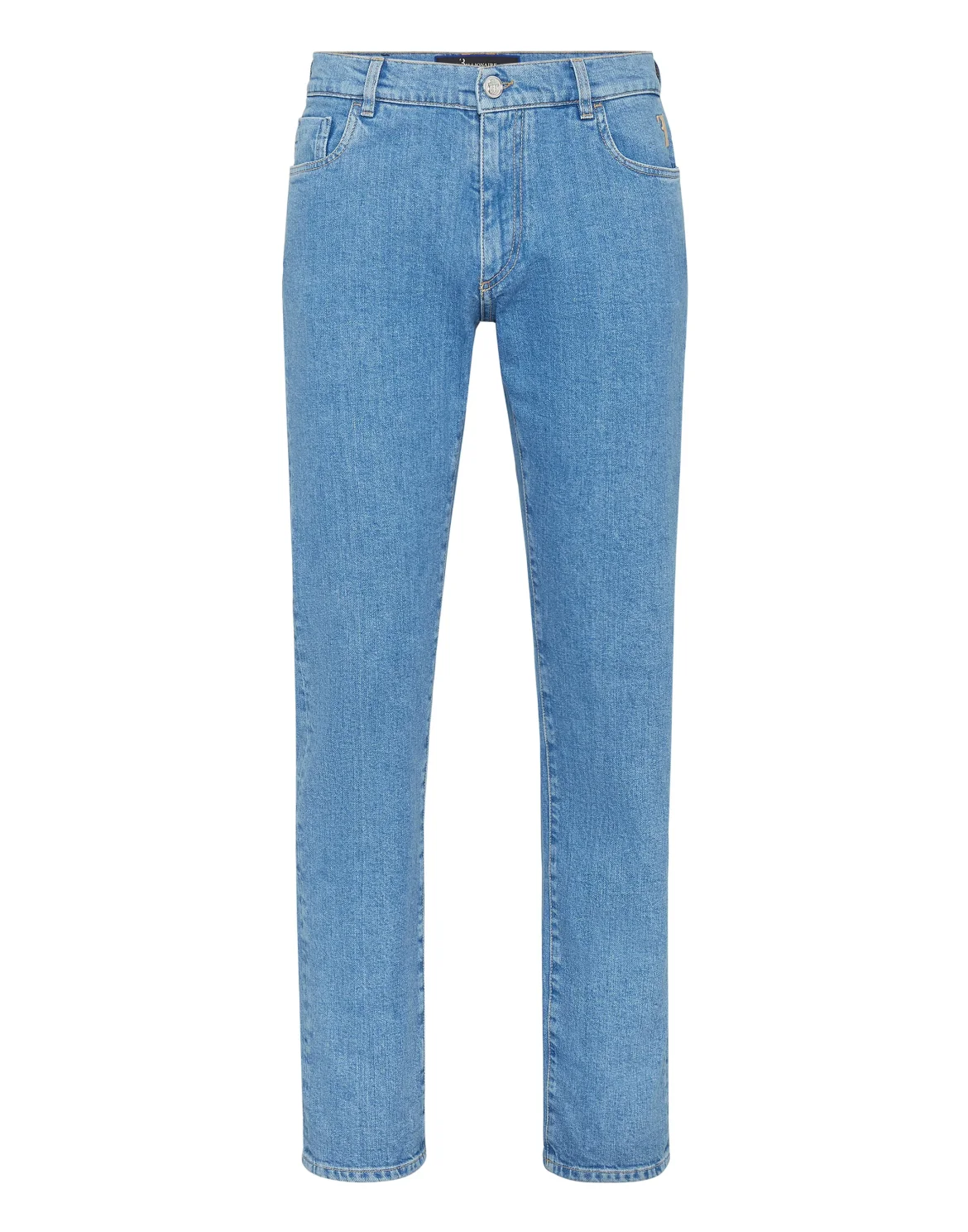 Denim Super Straight Cut Embroidery Double B, цвет: Синий