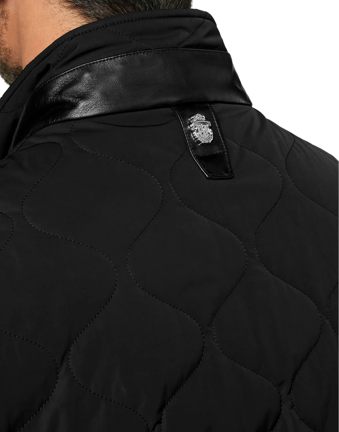 Short Vest Istitutional, цвет: Черный