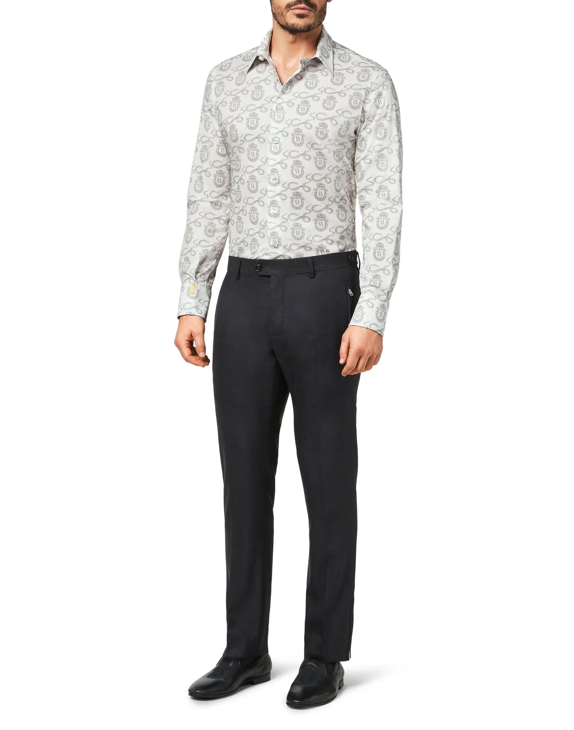 Shirt Silver Cut LS Snake, цвет: Белый