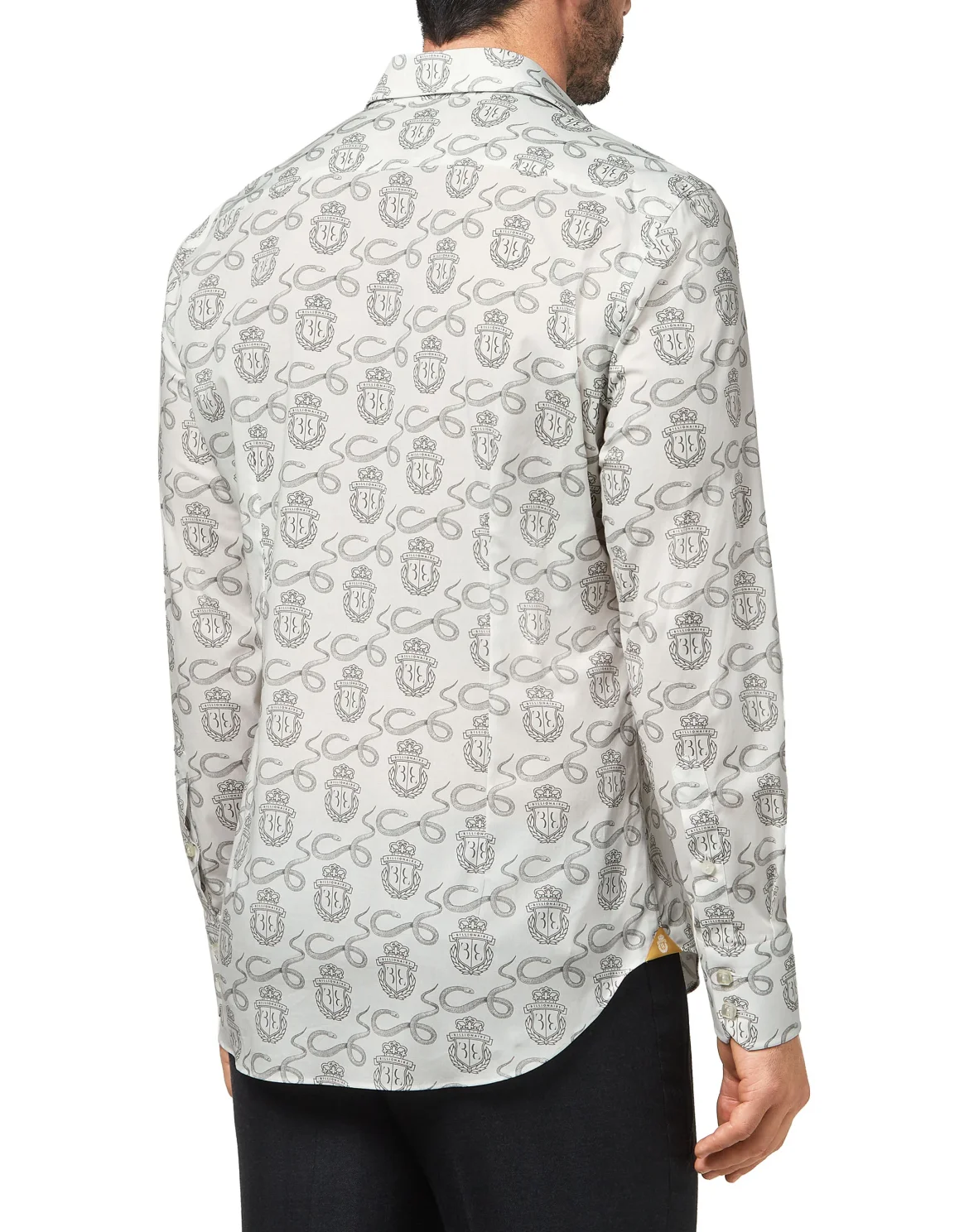 Shirt Silver Cut LS Snake, цвет: Белый
